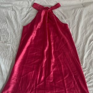Aqua brand Pink Satin Dress